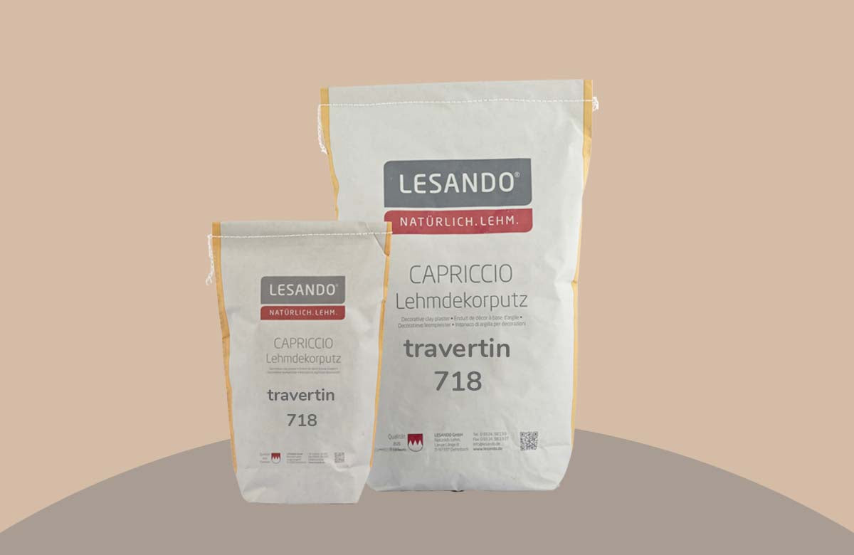 farbiger Lehmputz, Lehmdekorputz Capriccio, Farbserie anno 1