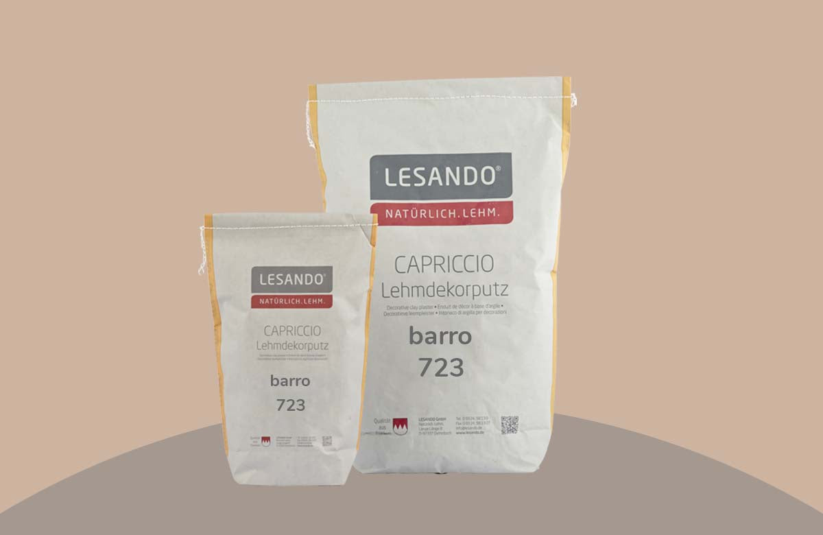 farbiger Lehmputz, Lehmdekorputz Capriccio, Farbserie anno 1