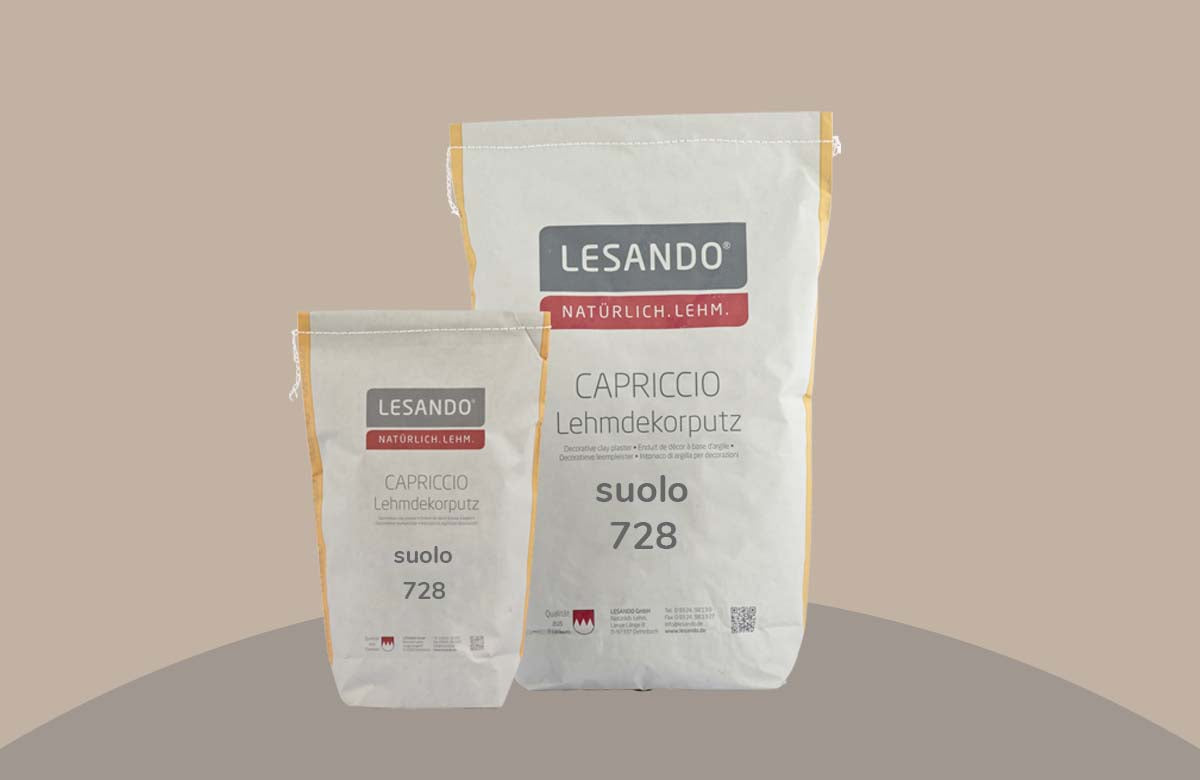 farbiger Lehmputz, Lehmdekorputz Capriccio, Farbserie anno 1