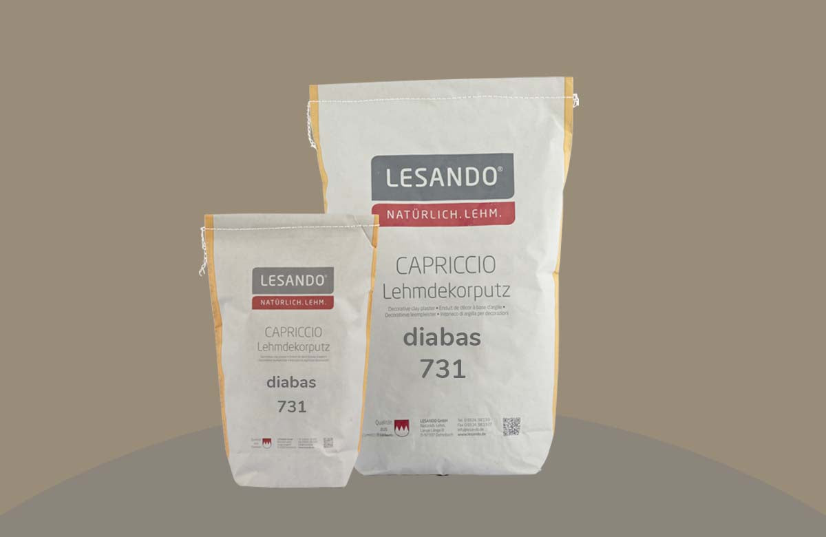 farbiger Lehmputz, Lehmdekorputz Capriccio, Farbserie anno 1