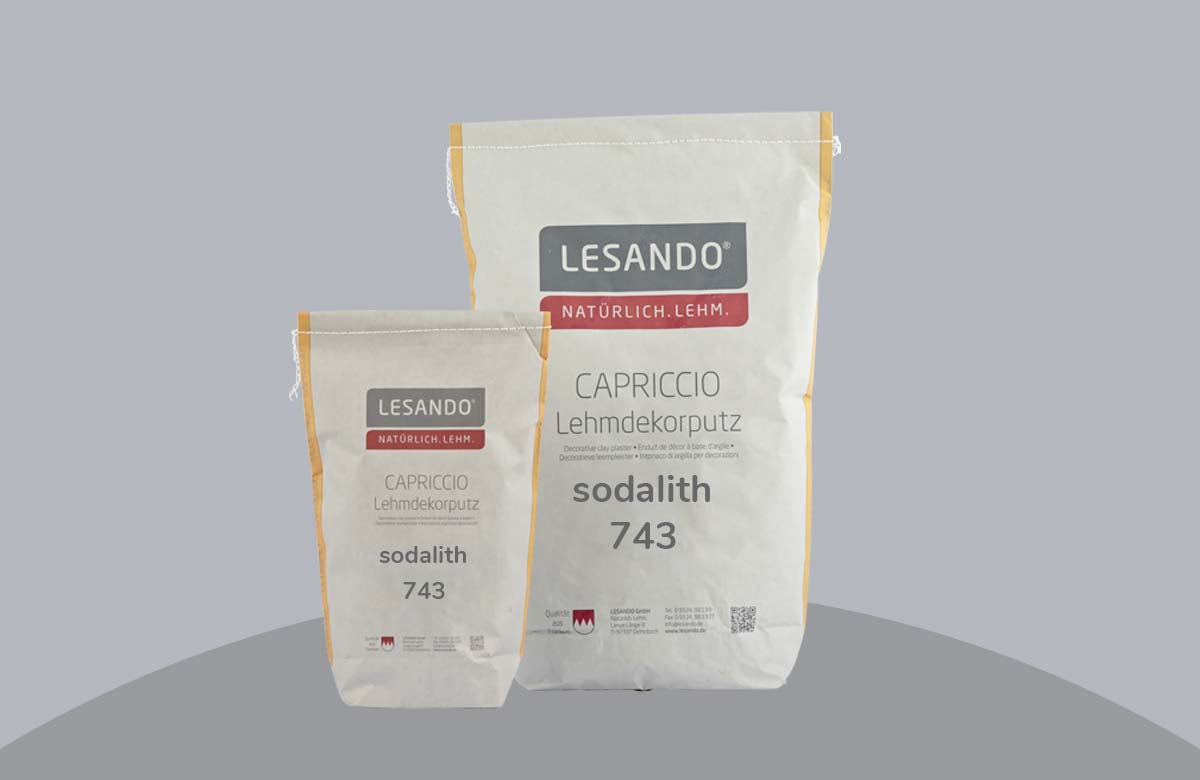 farbiger Lehmputz, Lehmdekorputz Capriccio, Farbserie anno 1
