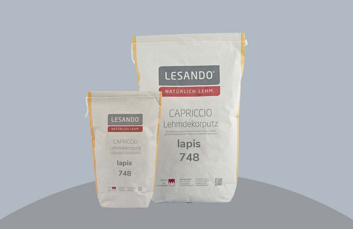 farbiger Lehmputz, Lehmdekorputz Capriccio, Farbserie anno 1