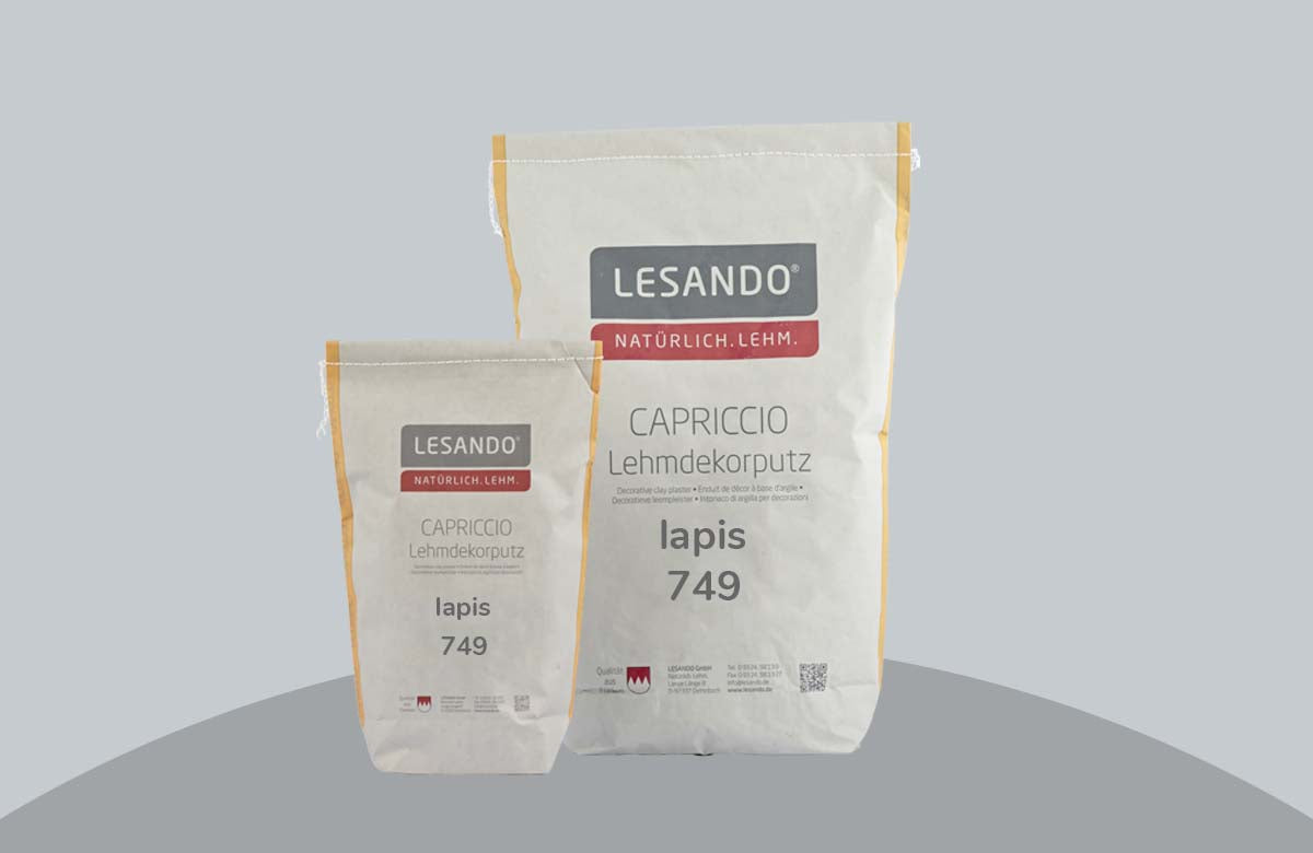 farbiger Lehmputz, Lehmdekorputz Capriccio, Farbserie anno 1