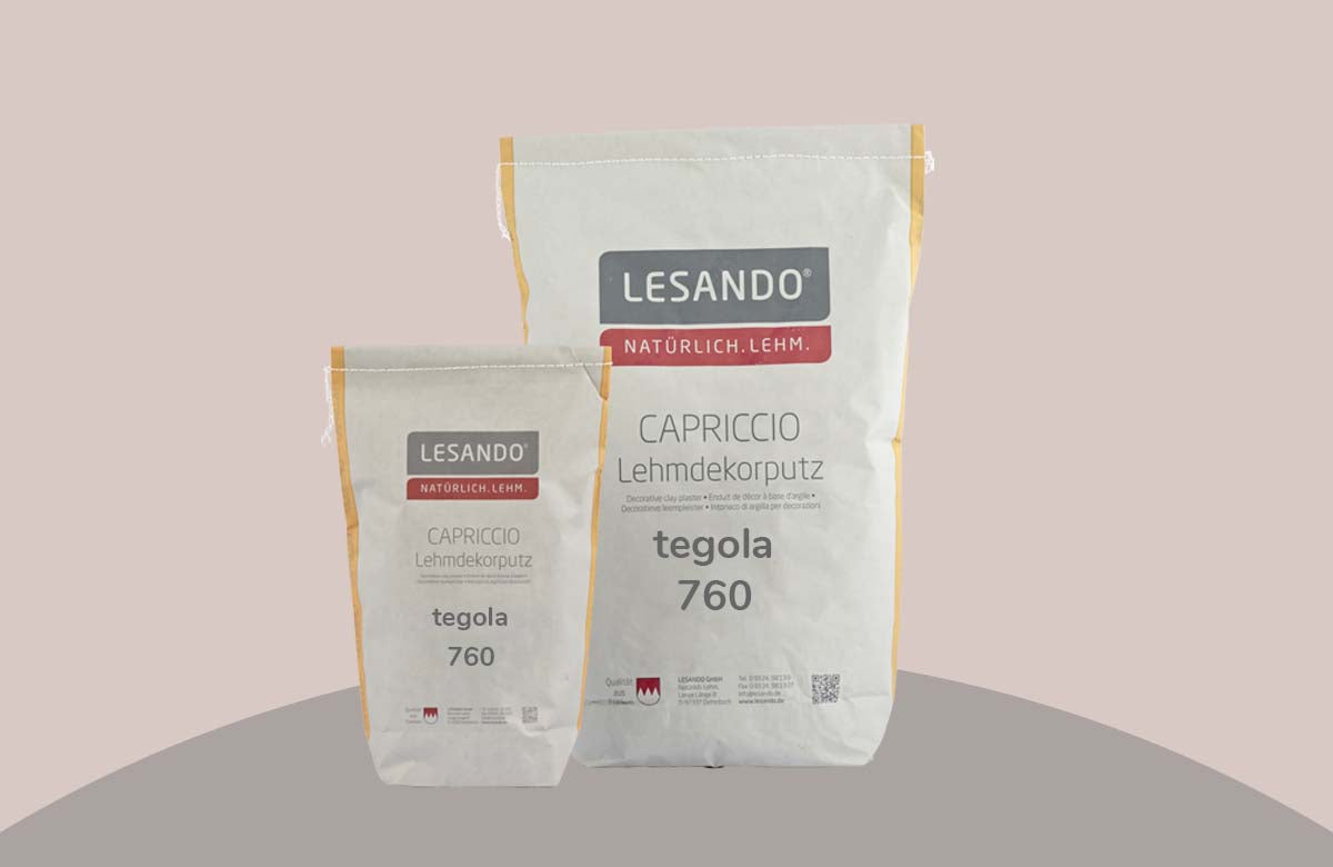 farbiger Lehmputz, Lehmdekorputz Capriccio, Farbserie anno 1
