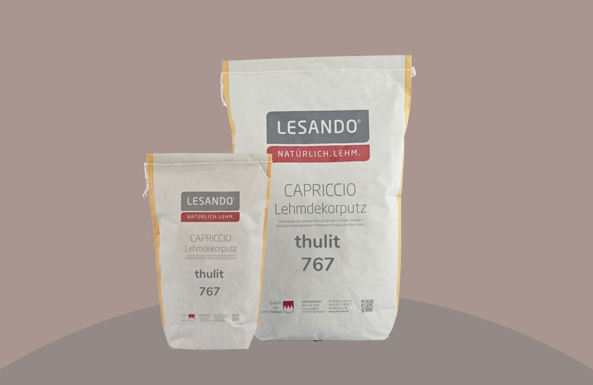 farbiger Lehmputz, Lehmdekorputz Capriccio, Farbserie anno 2
