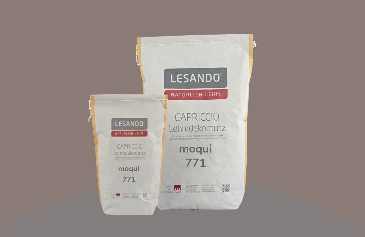 farbiger Lehmputz, Lehmdekorputz Capriccio, Farbserie anno 2