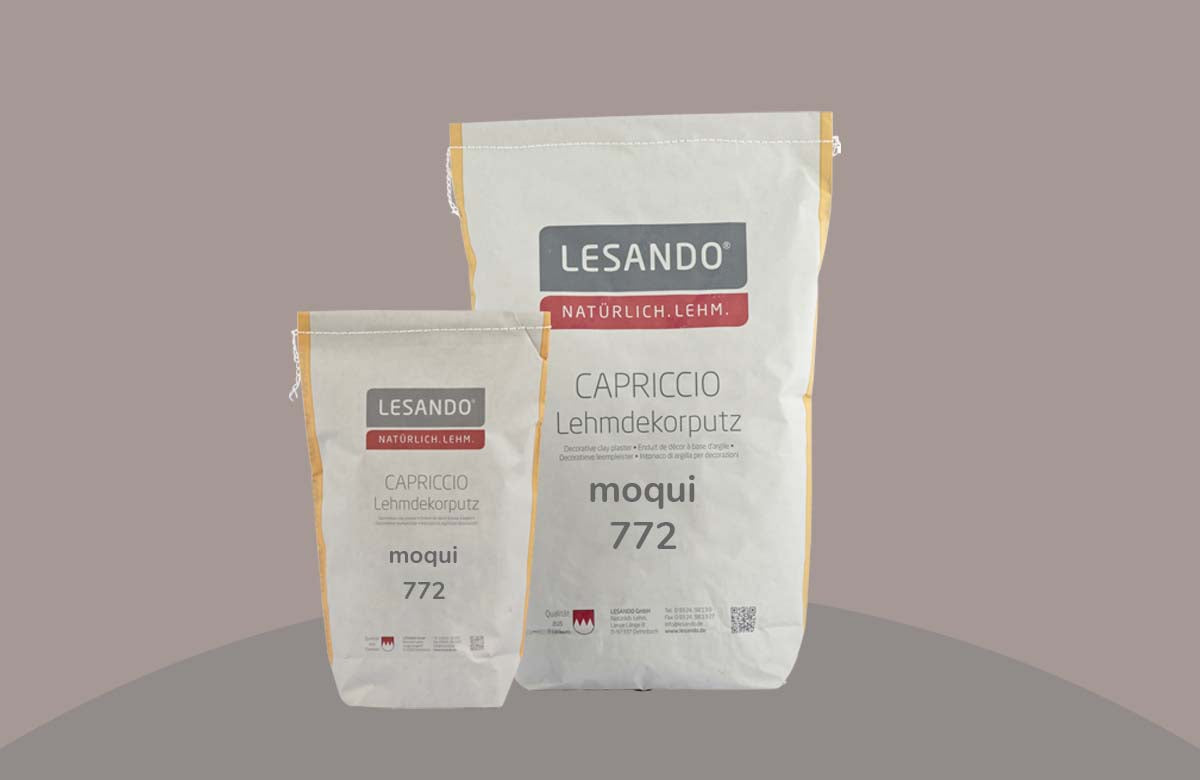 farbiger Lehmputz, Lehmdekorputz Capriccio, Farbserie anno 2