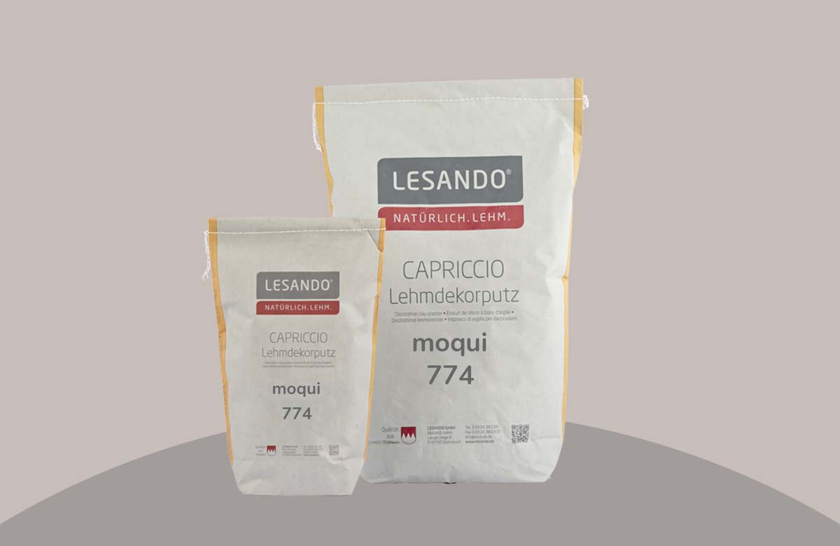 farbiger Lehmputz, Lehmdekorputz Capriccio, Farbserie anno 2