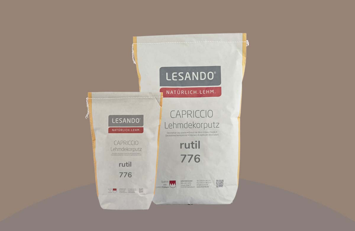 farbiger Lehmputz, Lehmdekorputz Capriccio, Farbserie anno 2