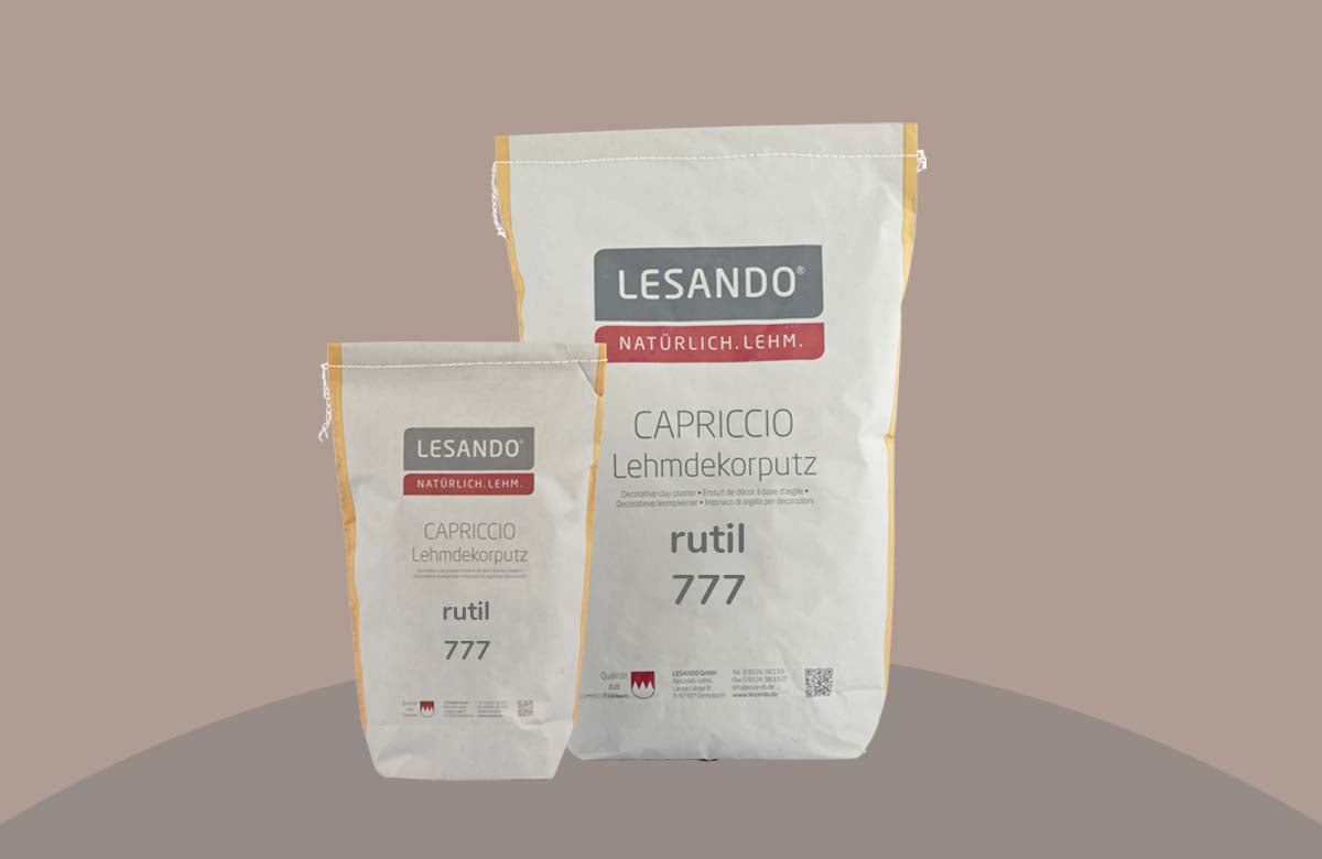 farbiger Lehmputz, Lehmdekorputz Capriccio, Farbserie anno 2