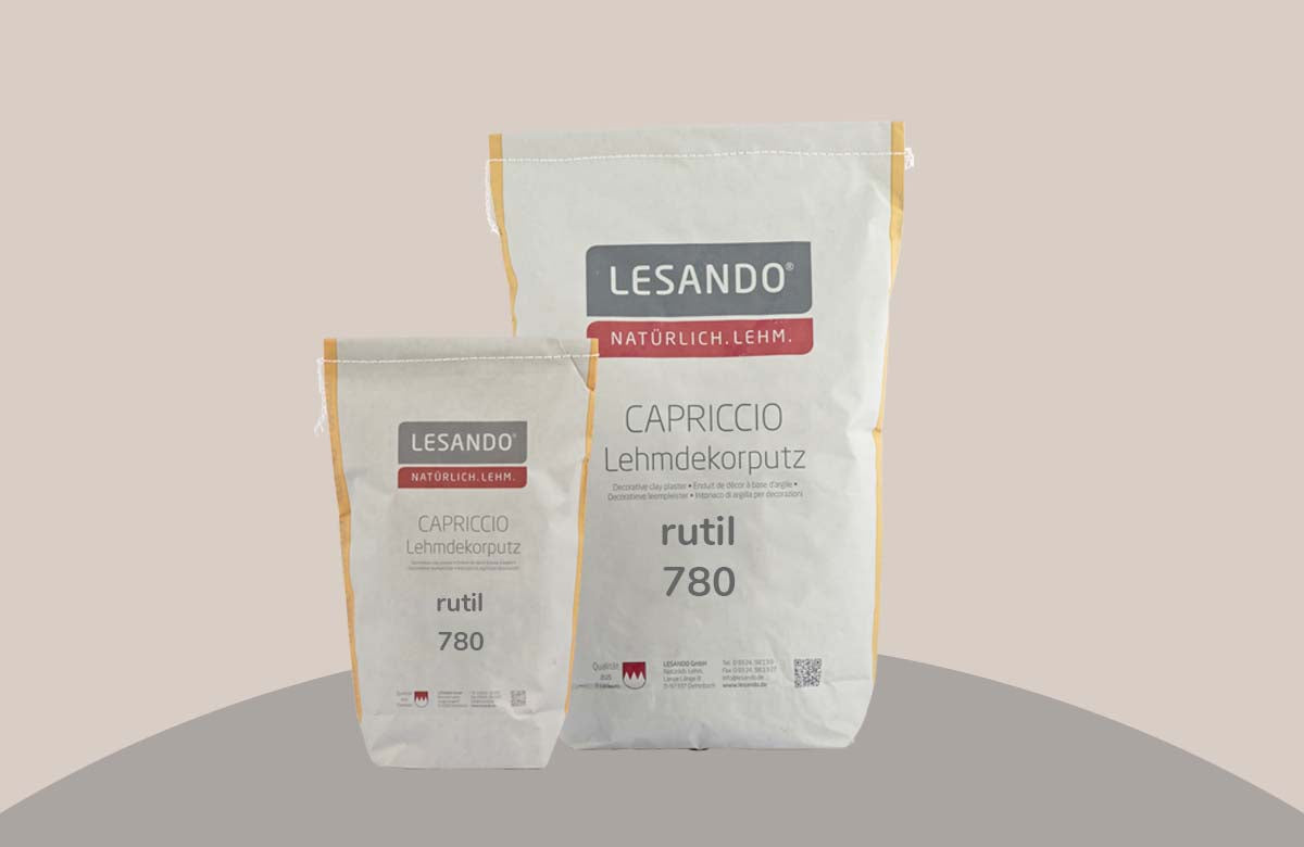 farbiger Lehmputz, Lehmdekorputz Capriccio, Farbserie anno 2