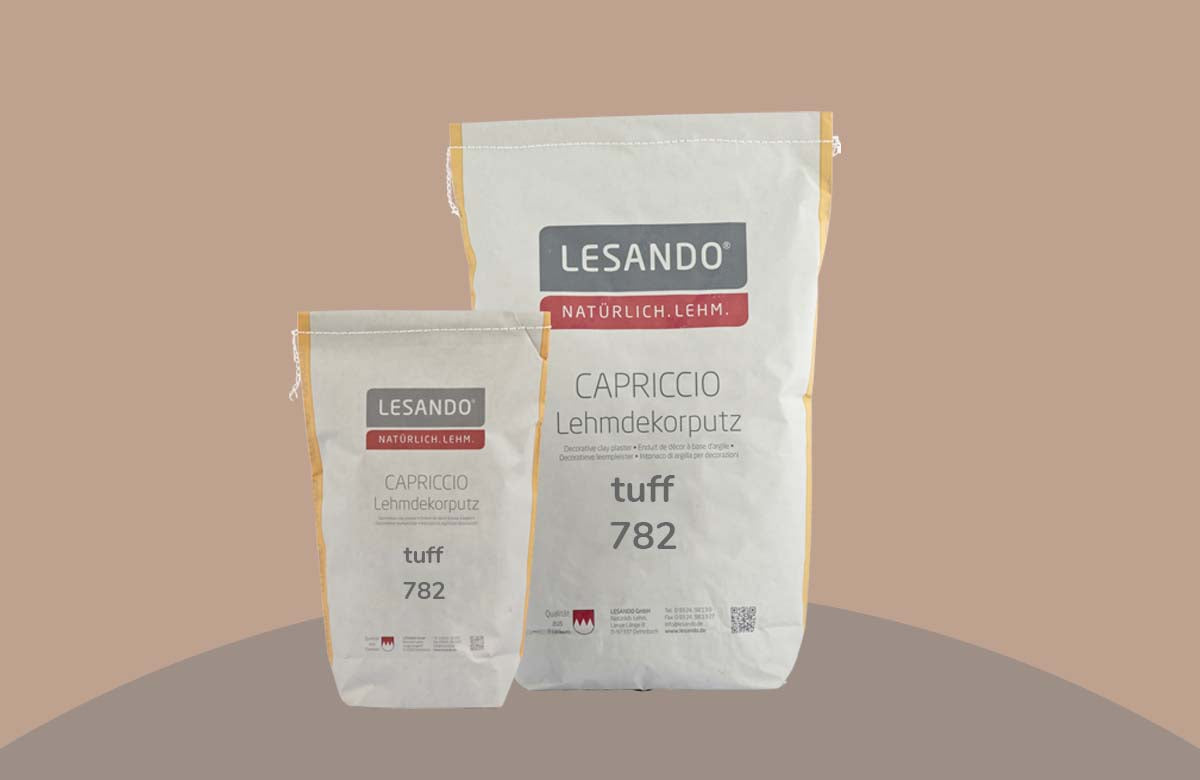 farbiger Lehmputz, Lehmdekorputz Capriccio, Farbserie anno 2