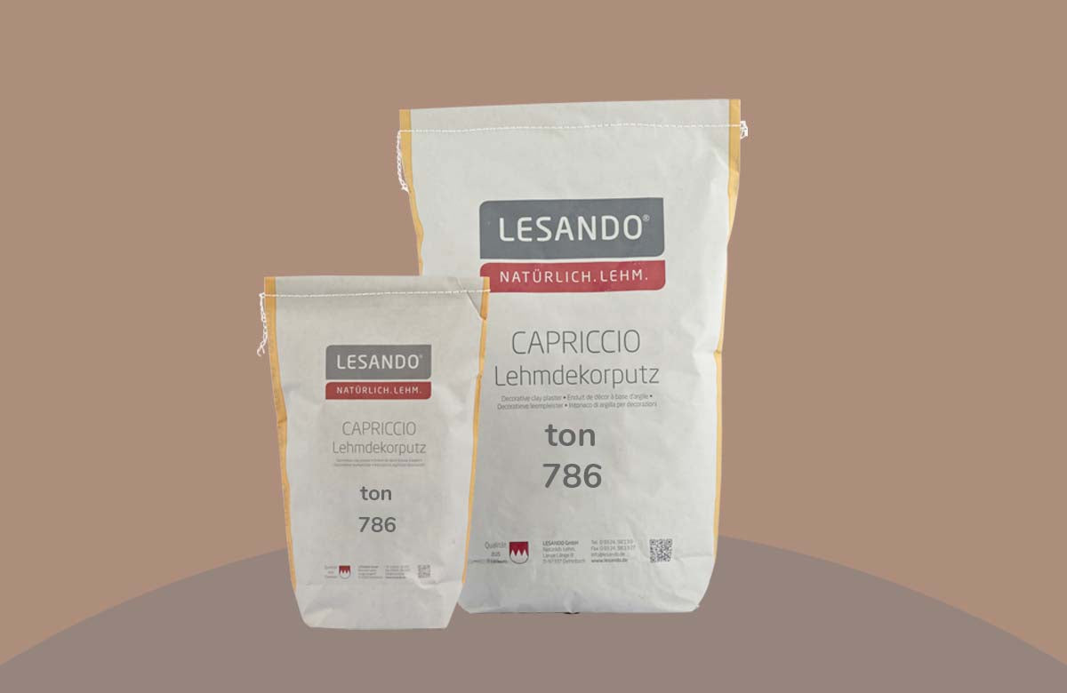 farbiger Lehmputz, Lehmdekorputz Capriccio, Farbserie anno 2