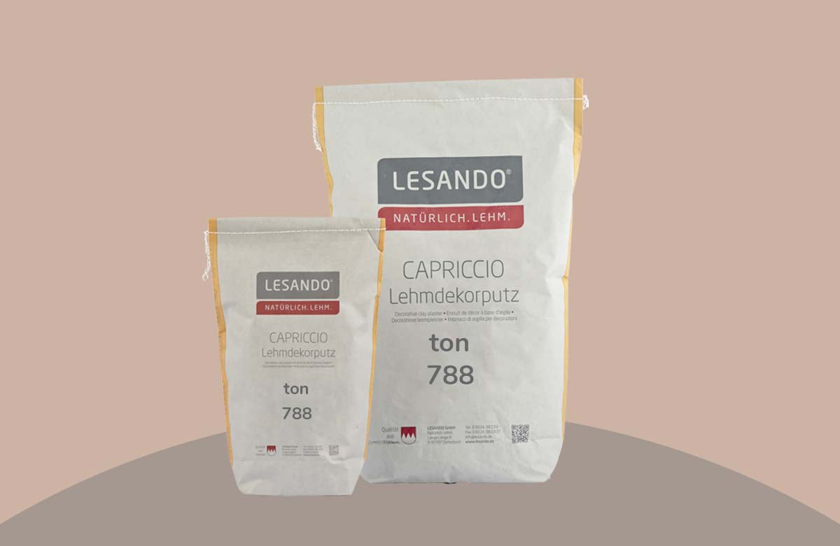farbiger Lehmputz, Lehmdekorputz Capriccio, Farbserie anno 2