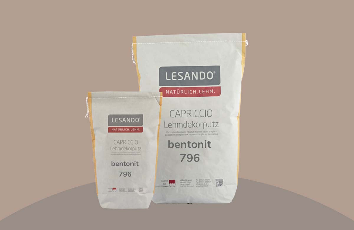 farbiger Lehmputz, Lehmdekorputz Capriccio, Farbserie anno 2