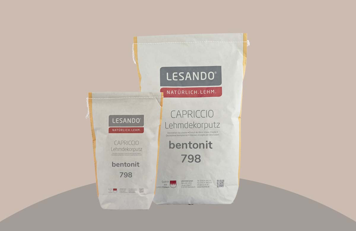 farbiger Lehmputz, Lehmdekorputz Capriccio, Farbserie anno 2