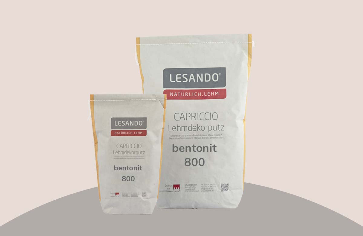 farbiger Lehmputz, Lehmdekorputz Capriccio, Farbserie anno 2