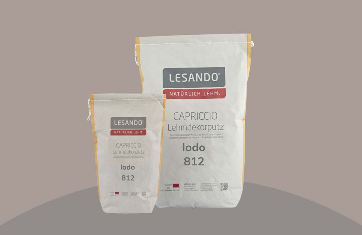 farbiger Lehmputz, Lehmdekorputz Capriccio, Farbserie anno 2