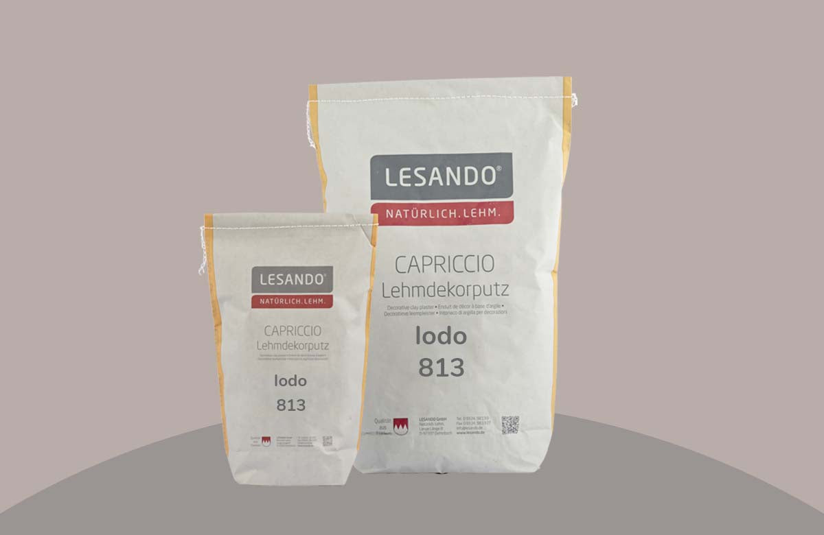 farbiger Lehmputz, Lehmdekorputz Capriccio, Farbserie anno 2