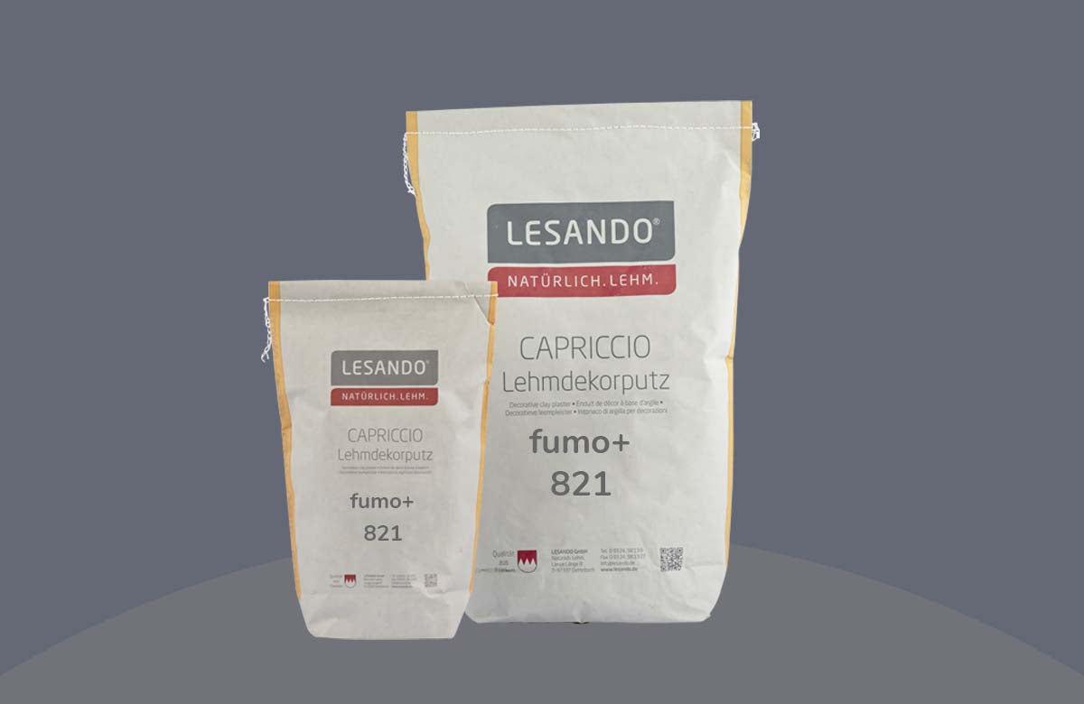 farbiger Lehmputz, Lehmdekorputz Capriccio, Farbserie puro 1