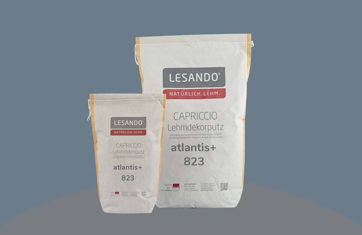 farbiger Lehmputz, Lehmdekorputz Capriccio, Farbserie puro 1