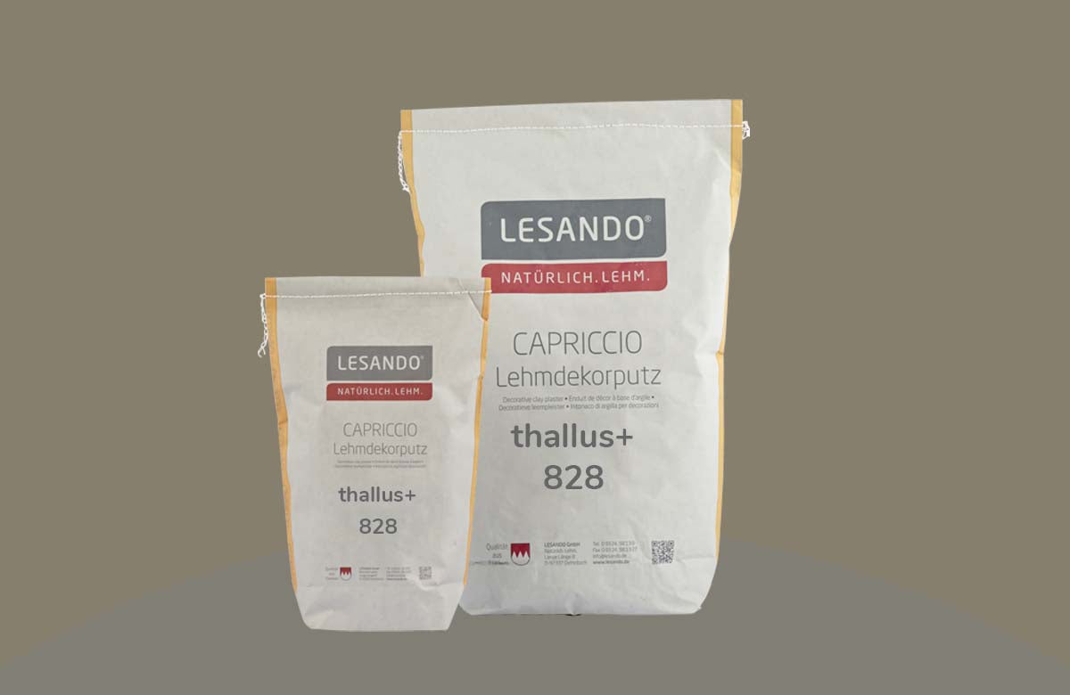 farbiger Lehmputz, Lehmdekorputz Capriccio, Farbserie puro 2