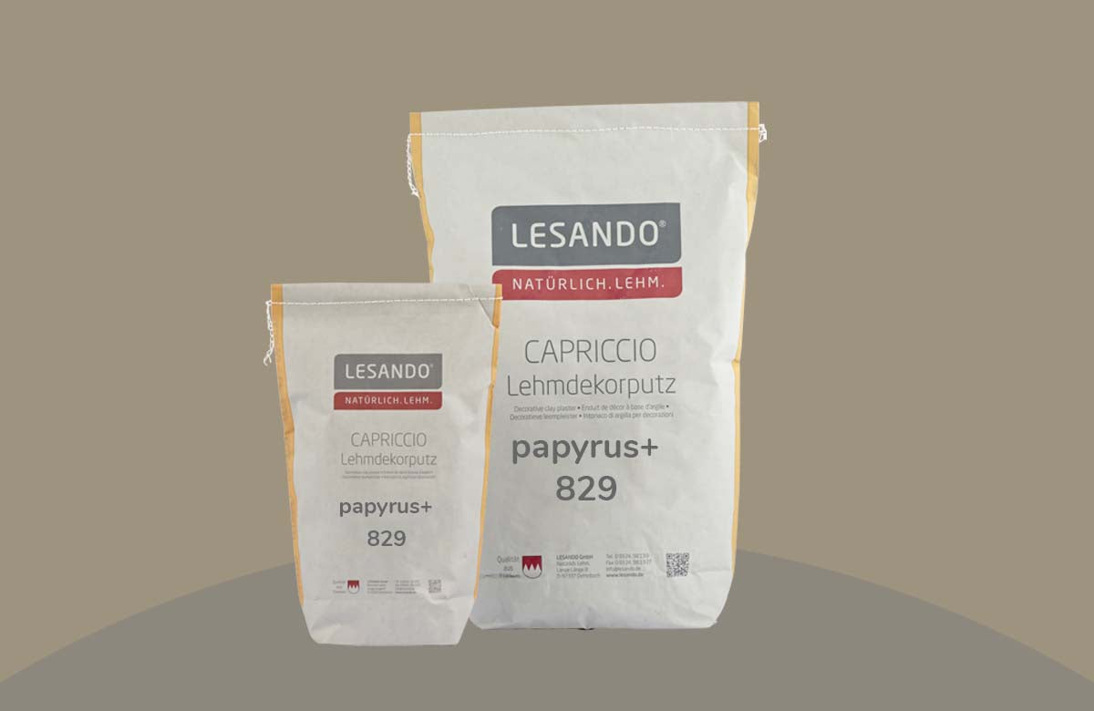 farbiger Lehmputz, Lehmdekorputz Capriccio, Farbserie puro 2