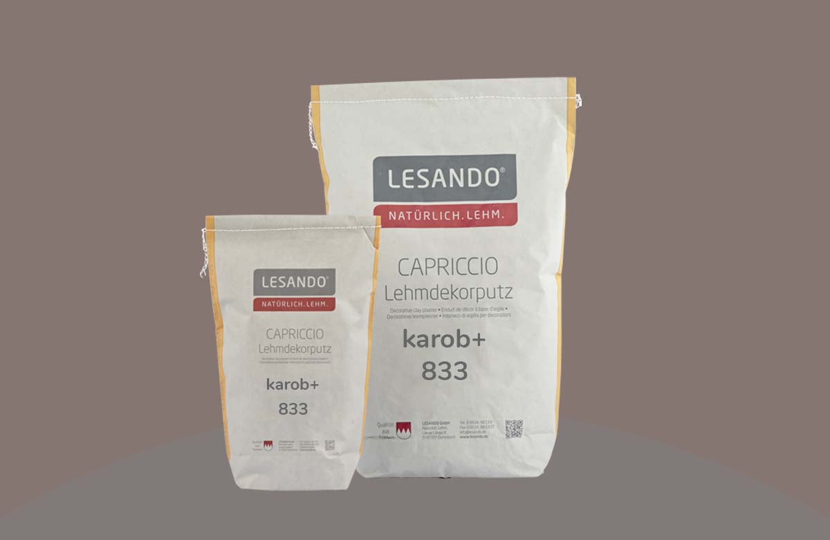 farbiger Lehmputz, Lehmdekorputz Capriccio, Farbserie puro 2