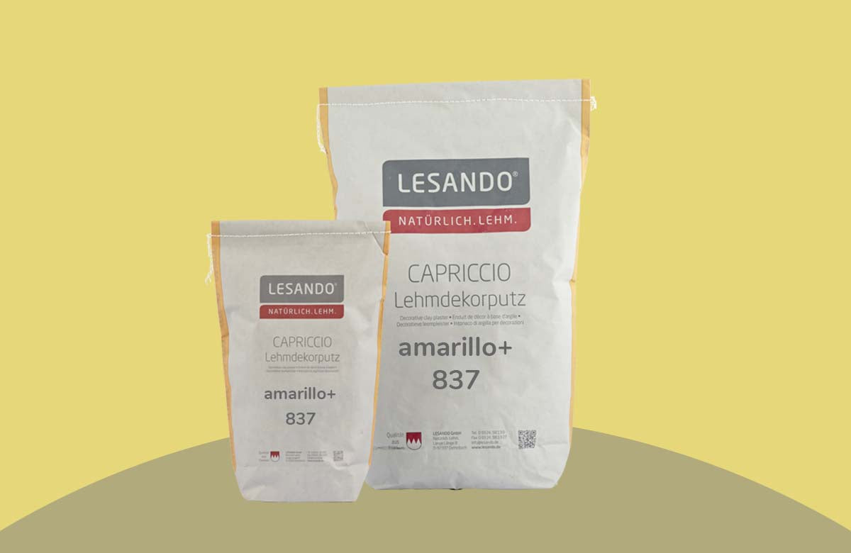 farbiger Lehmputz, Lehmdekorputz Capriccio, Farbserie modo 1
