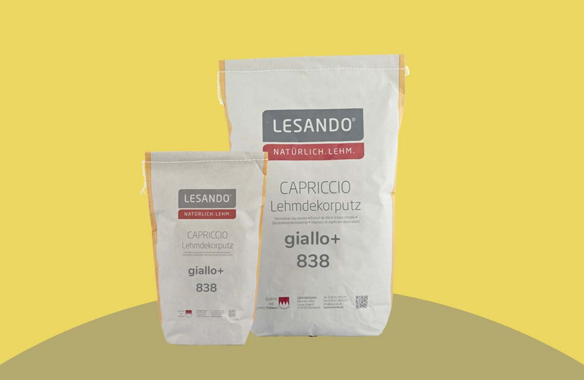 farbiger Lehmputz, Lehmdekorputz Capriccio, Farbserie modo 1