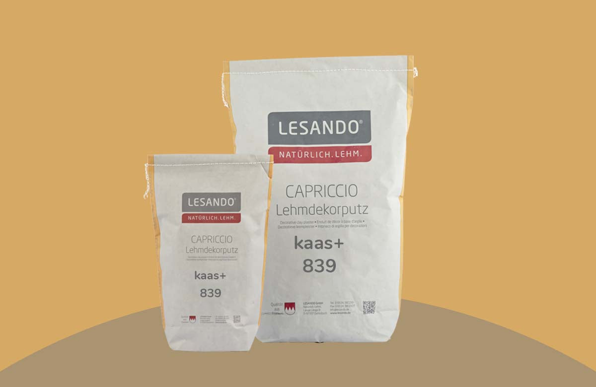 farbiger Lehmputz, Lehmdekorputz Capriccio, Farbserie modo 1
