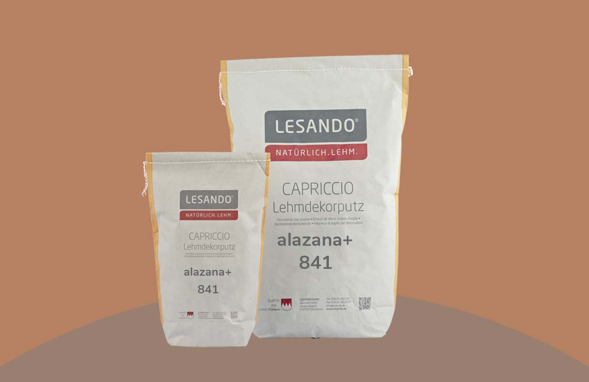 farbiger Lehmputz, Lehmdekorputz Capriccio, Farbserie modo 1