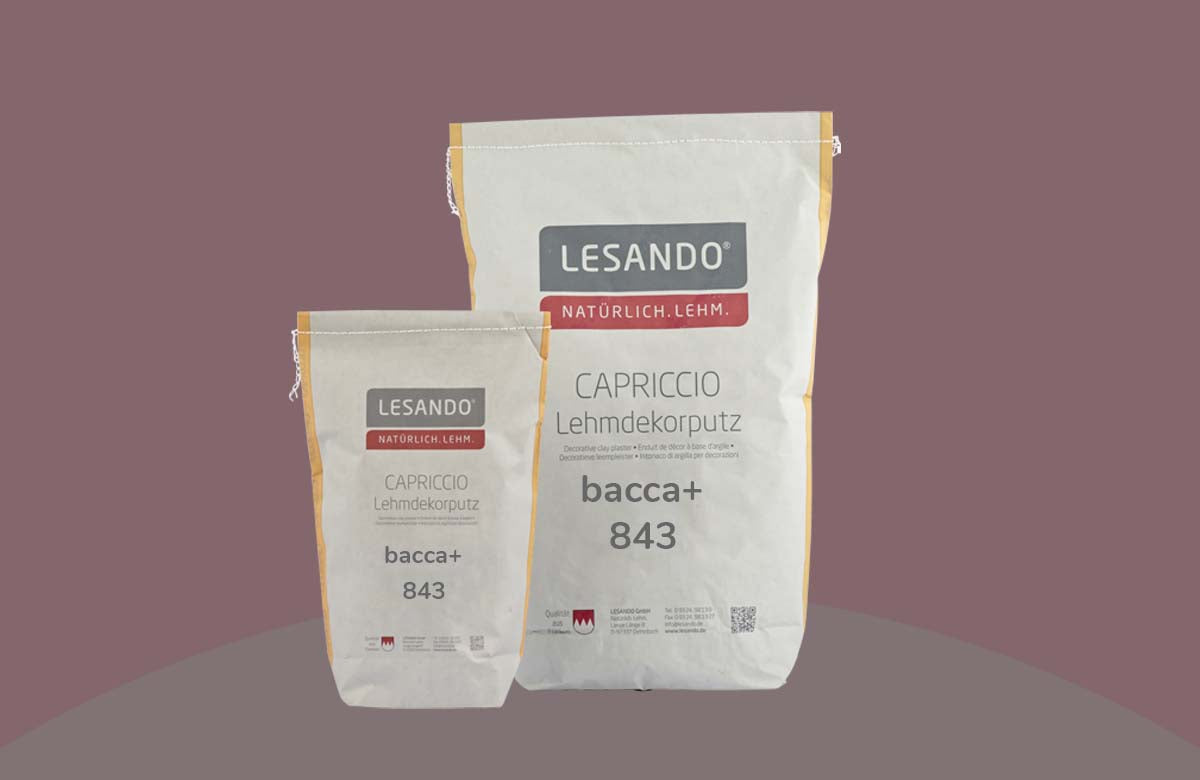 farbiger Lehmputz, Lehmdekorputz Capriccio, Farbserie modo 1