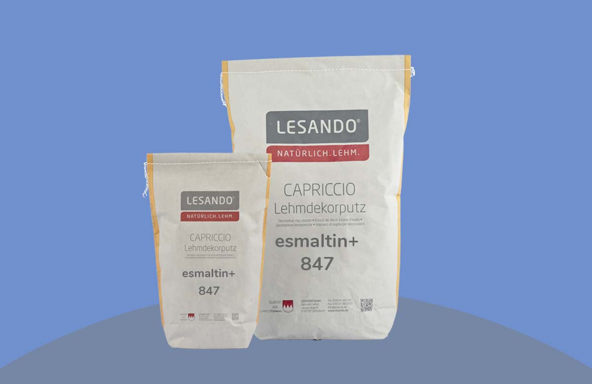 farbiger Lehmputz, Lehmdekorputz Capriccio, Farbserie modo 2