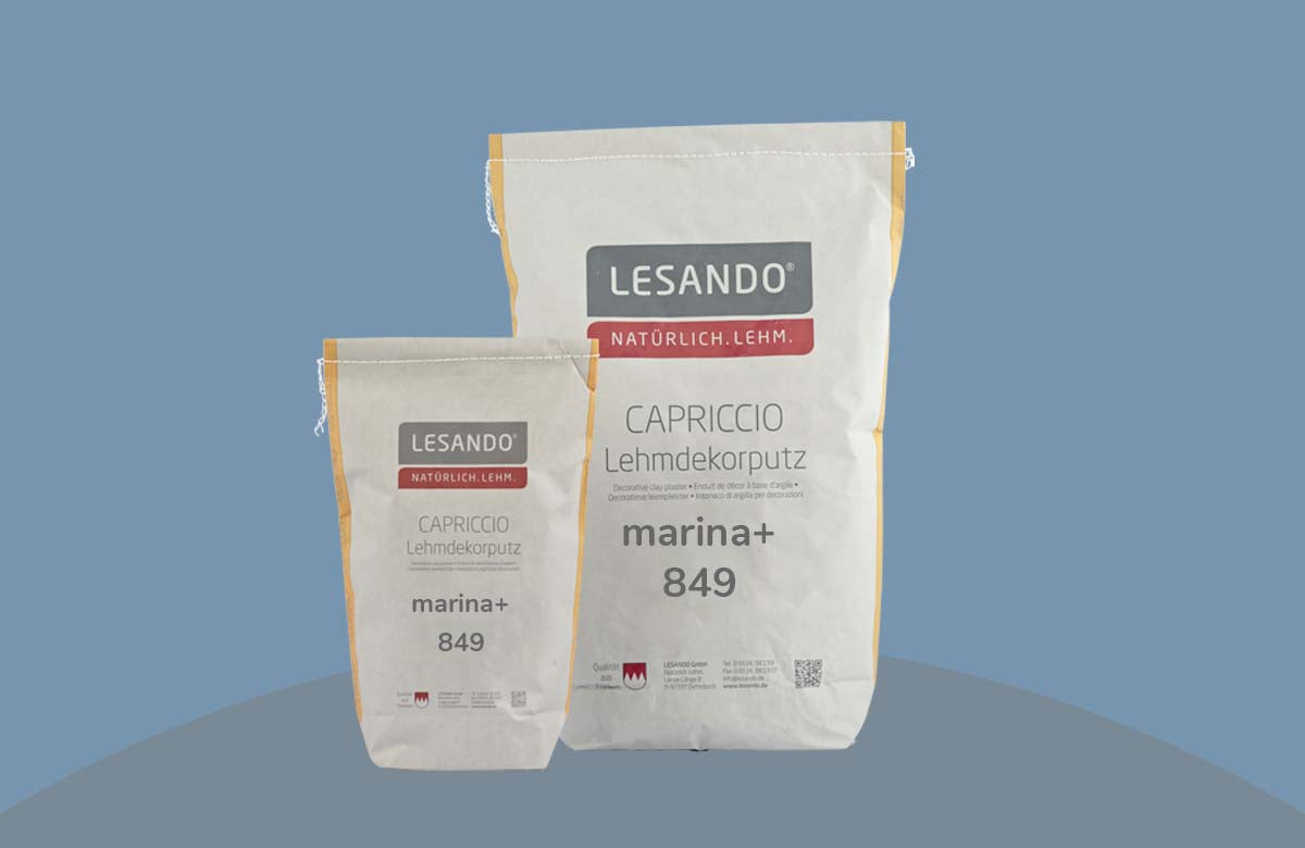 farbiger Lehmputz, Lehmdekorputz Capriccio, Farbserie modo 2
