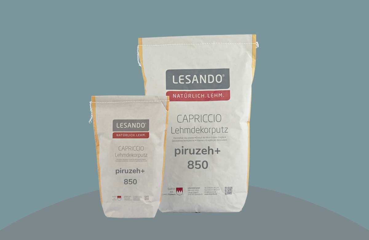farbiger Lehmputz, Lehmdekorputz Capriccio, Farbserie modo 2