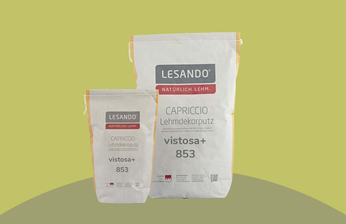 farbiger Lehmputz, Lehmdekorputz Capriccio, Farbserie modo 2