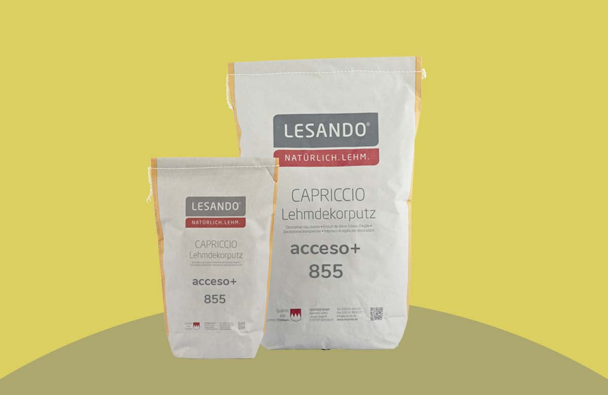 farbiger Lehmputz, Lehmdekorputz Capriccio, Farbserie modo 2