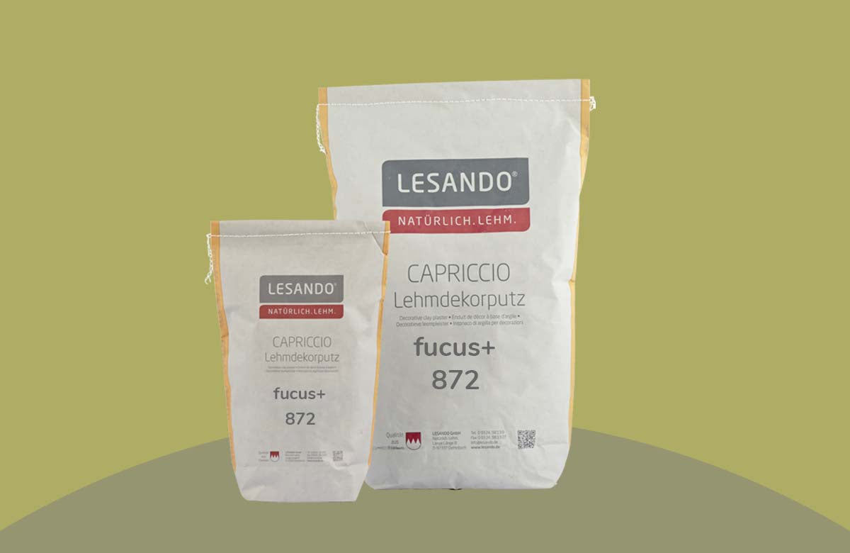 farbiger Lehmputz, Lehmdekorputz Capriccio, Farbserie eco 2