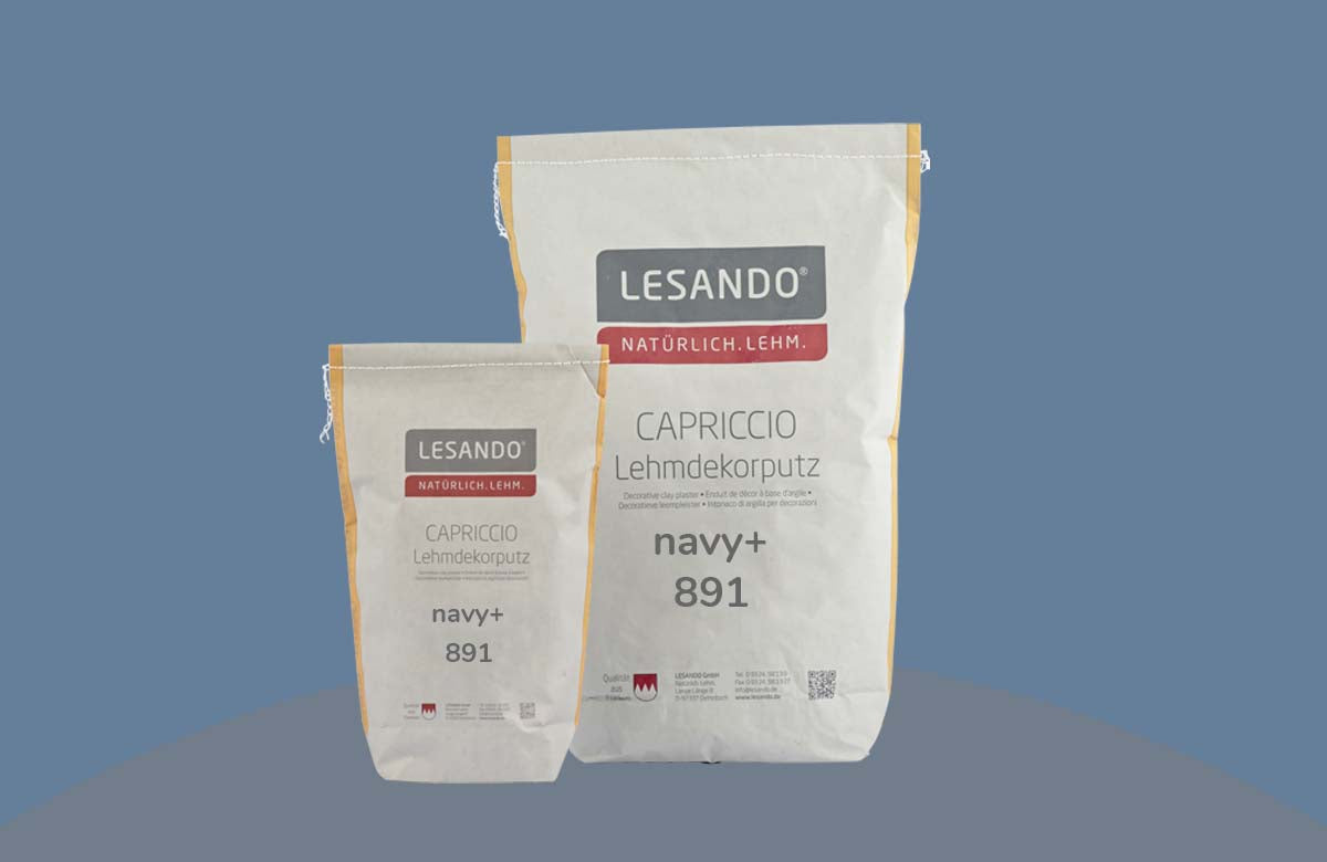 farbiger Lehmputz, Lehmdekorputz Capriccio, Farbserie eterno 2