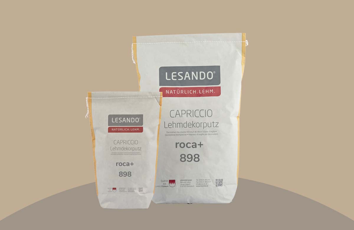 farbiger Lehmputz, Lehmdekorputz Capriccio, Farbserie anno 1