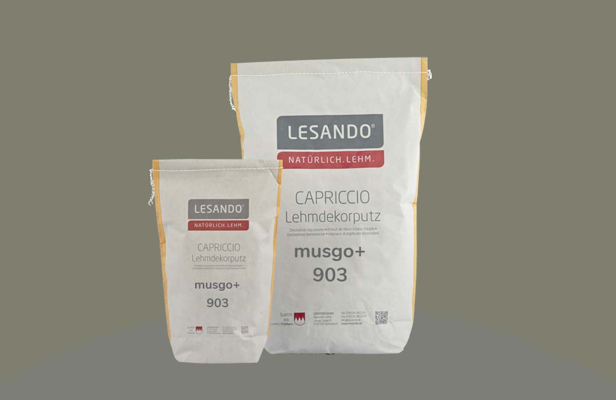 farbiger Lehmputz, Lehmdekorputz Capriccio, Farbserie anno 1