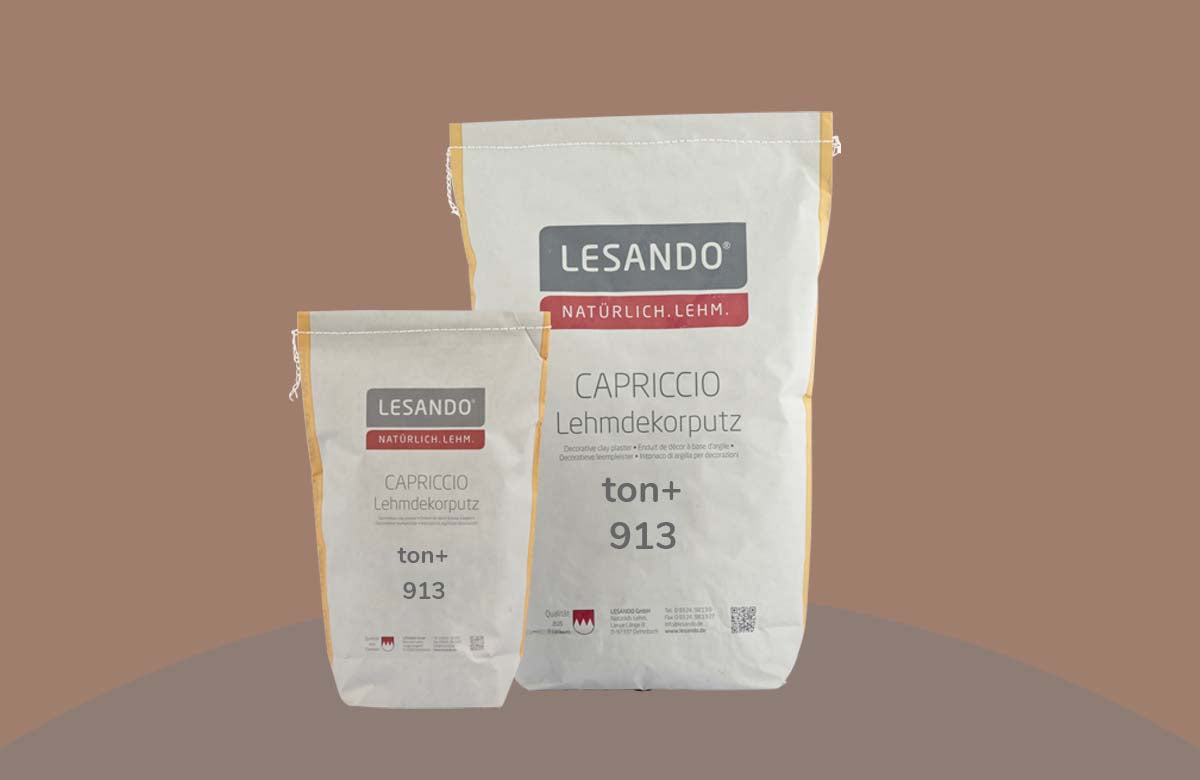 farbiger Lehmputz, Lehmdekorputz Capriccio, Farbserie anno 2