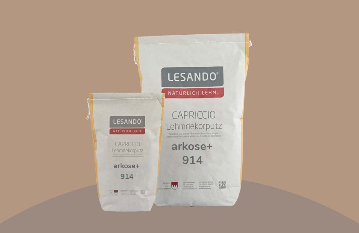 farbiger Lehmputz, Lehmdekorputz Capriccio, Farbserie anno 2
