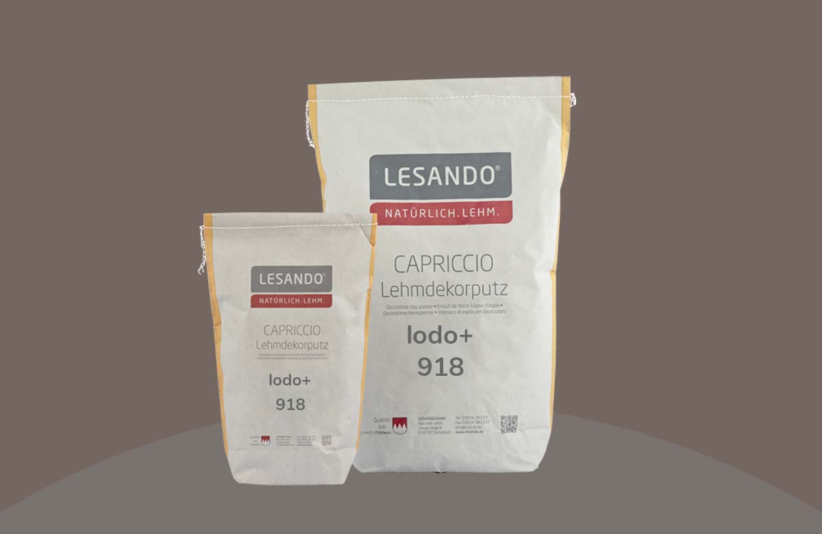 farbiger Lehmputz, Lehmdekorputz Capriccio, Farbserie anno 2