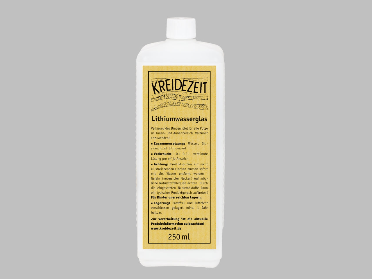 Wasserglas Lithiumwasserglas Kreidezeit