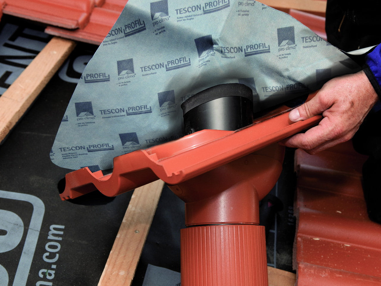 Dunstrohrmanschette Proclima ROFLEX exto