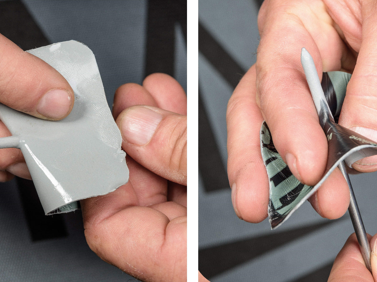 Einseitig klebendes Nageldichtband-Pflaster TESCON NAIDECK mono patch