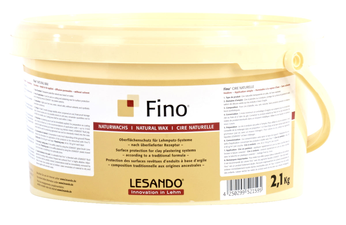 Naturwachs Lesando FINO -diffusionsoffen schützen und gestalten-