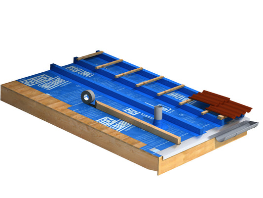 verschweißbare Unterspannbahn / Unterdeckbahn / Winddichtung SOLITEX Weldano